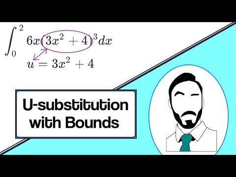Calculus: A Review of U-substitution with Bounds (worksheet included!)
