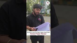 Business Laws Exam Paper Review 📄 #LawExam #PaperAnalysis #CAGurpreetSingh