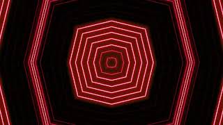 vj red neon stripes loop