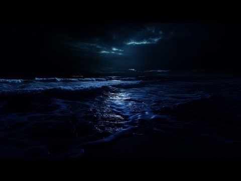 Tranquil Beach Waves for Deep Sleep Relaxation | Sleep to Big Ocean Waves Crashing