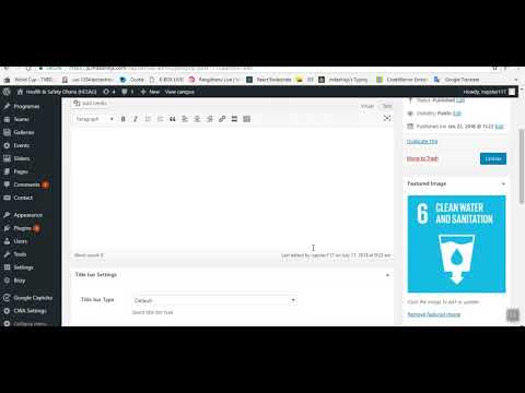 Edmento Theme What we do section images, title and action link change