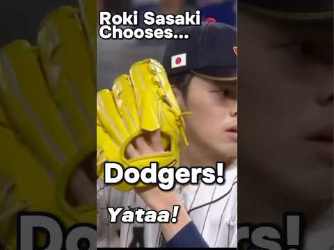 Roki Sasaki chooses Dodgers - Yataa!