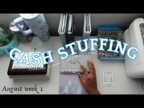 Cash Stuffing August week 1| $650