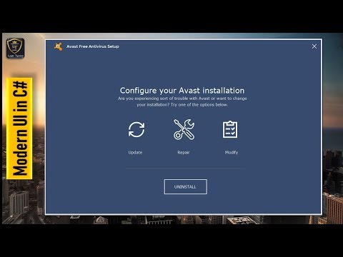 C# Windows form Template Design