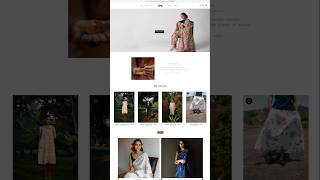 Clothing Store Website Design