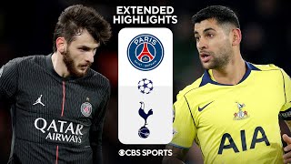 PSG vs. Tottenham: Extended Highlights | UCL League Phase MD 5 | CBS Sports Golazo