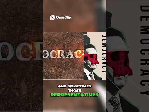 Democracy's Secret: Do You REALLY Rule  🤔 #politicalscience #history #understandingpolitics