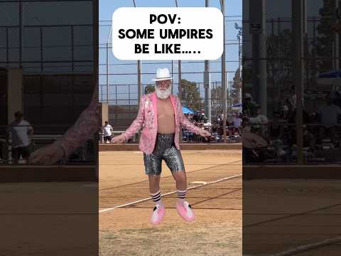 Some Umpires are fun!!! #shorts