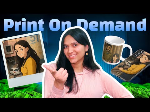 Zero Investment Business From Home | Print-on-Demand | Sell Ghibli-Style AI Art & Make Money
