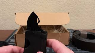 Slidebelts Survival Belt 2.0 Unboxing (Update: Follow up FAIL video link in description).