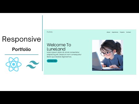 Create a Stunning Portfolio with React & Tailwind CSS | Beginner-Friendly Tutorial