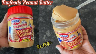 FUNFOODS Peanut Butter Review |  FUNFOODS Peanut Butter Creamy | High Protein Breakfast