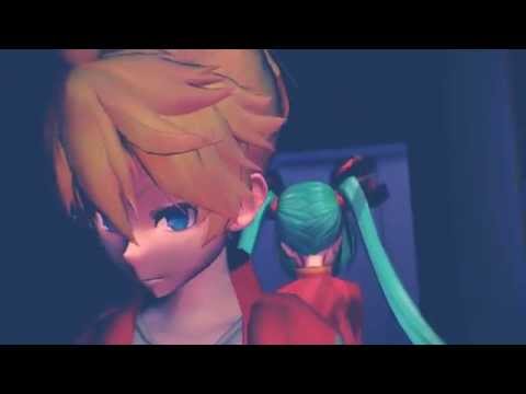 MMD The gray MikuxLen(Short ver.)