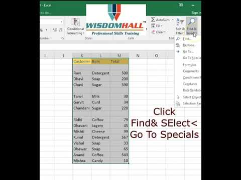 Efficient Techniques: Removing Blank Rows in Excel #shorts #exceltips