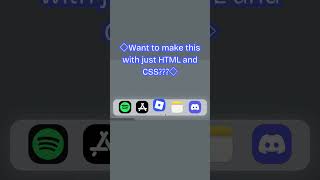 Want to learn how to make an awesome taskbar?! #shorts #coding