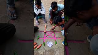 Long capsicum vs Long carrot Village sorts reels chelenge ||funygame || viralpost