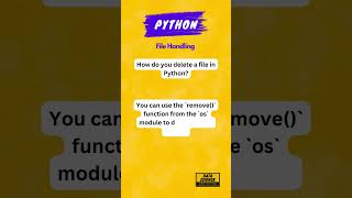 Mastering File Handling in Python: A Comprehensive Guide #python #viral #trending #programming
