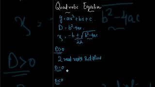 🔴Quadratic equations #shorts #mishras_math #maths #shortvideo #short #youtubeshorts