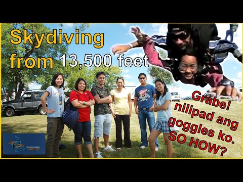 Skydiving from 13,500 feet | I Skydive in Chicago | #skydivechicago #skydiving #illinois #usa #32