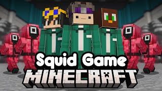 Minecraft Youtubers vs Squid Game