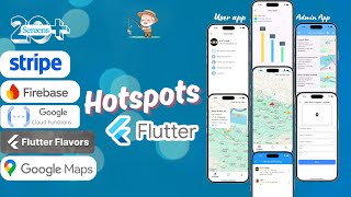 Complete Production-Ready Flutter App – Hotspots | Flutter, Firebase, Google Maps, Stripe, Riverpod