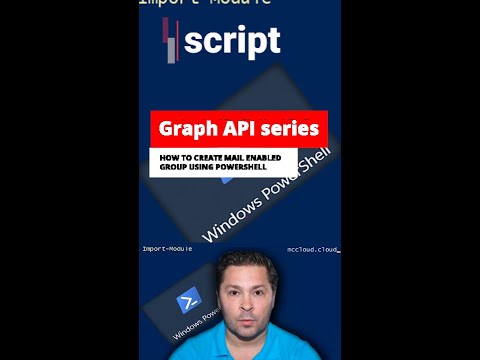 How to create Mail Enabled group via Graph API using powershell