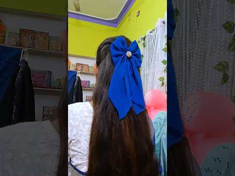 Simple Bow hairstyle #shorts#youtubeshorts#hairstyle#viral
