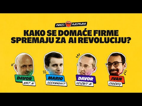 Kako se domaće firme spremaju za AI revoluciju? - Panel - TINEL Open