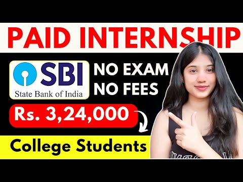 SBI Paid Internship 2025 | Freshers Apply Now! | SBI Youth For India Fellowship