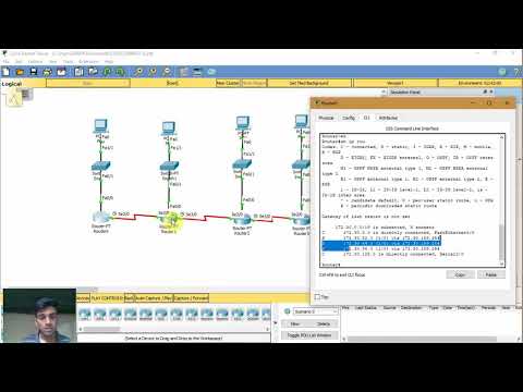 Ex-4 Static routing in Ipv4 addressing