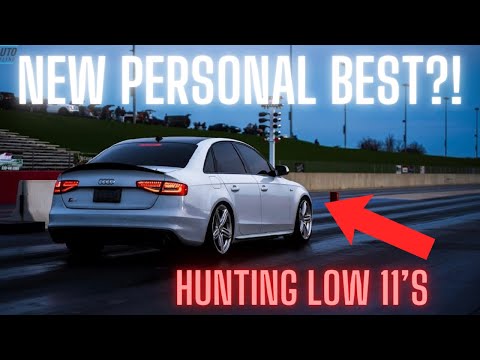 First Time Drag Racing the S4 on E40! | Can we finally get into the Mid-Low 11s?!