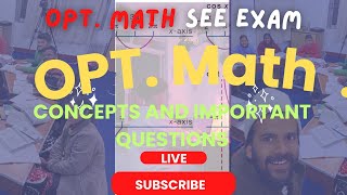 Live Math Exam Prep: Algebra, Co. Geometry, Sequences, Vectors, Trigonometry| #seeexam2080 #neb