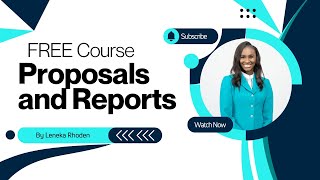 Introduction to Proposal Writing (FREE Crash Course)