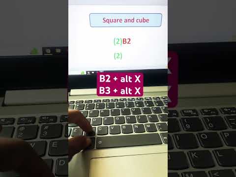 Computer shortcut keys for square and cube #since #gaming#shortcutkeys #shortsfeed #asmr #windows