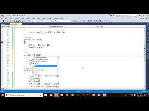 Methods and Return Type in C#