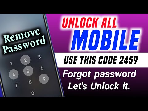 All Device Forgot Password Unlock !! Forgot Pattern Lock Remove Without Data Lost & Factory Reset