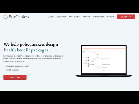 Introduction to the FairChoices: DCP Analytics Tool 2025