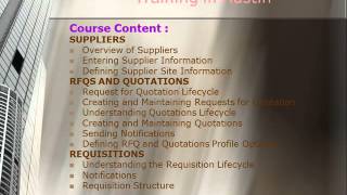 oracle scm manufacturing training