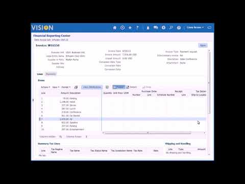 Oracle Cloud Financial Reporting