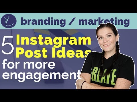 5 Types of Instagram Posts to Increase Engagment || i am a brand®️