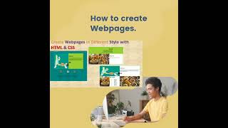 Create Webpages Using HTML & CSS