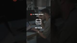 Mis-use of inline keyword | Day 25/30 Days 30 MOST Common mistakes in C++ #shorts