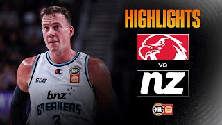 Illawarra Hawks vs. New Zealand Breakers - Game Highlights - Round 16 , NBL26