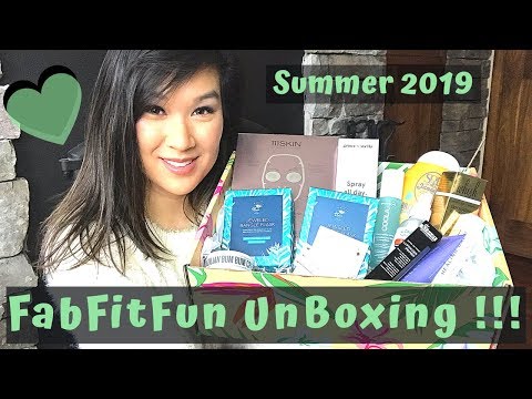 UNBOXING // FabFitFun // Summer 2019
