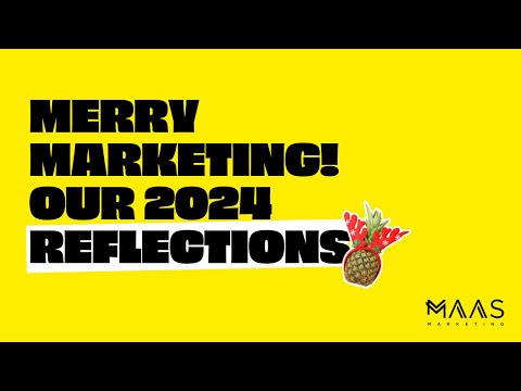 Merry Marketing! 🎄 Our 2024 Reflections 🍍