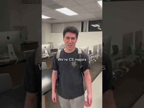 We’re CS majors pt1 #softwareengineer #computerscience #csmajor