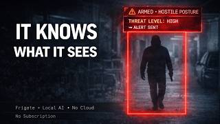 I Built Agentic AI Security System That Thinks | Full Setup (Frigate + OpenClaw + Local AI Vision)