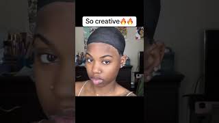 So creative🔥🔥 #hairstyle #blackgirlhair #hairgoals #hairinspo #fypシ゚viral #fyp #haircare #fypage
