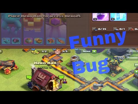 Funny Bug🤣 || Hero not available || Clash of Clans