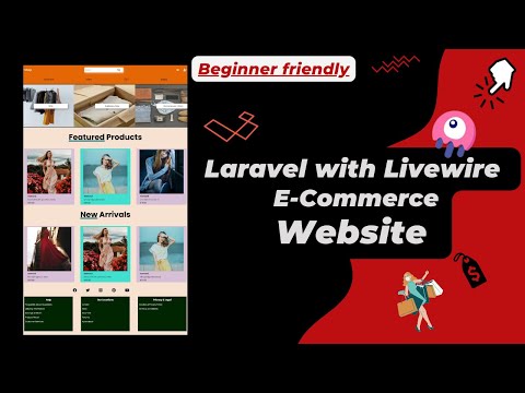 Laravel with Livewire E-commerce Website | Beginner Friendly - Part 1